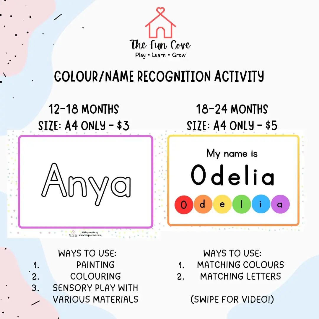 Colour Name Recognition Activity